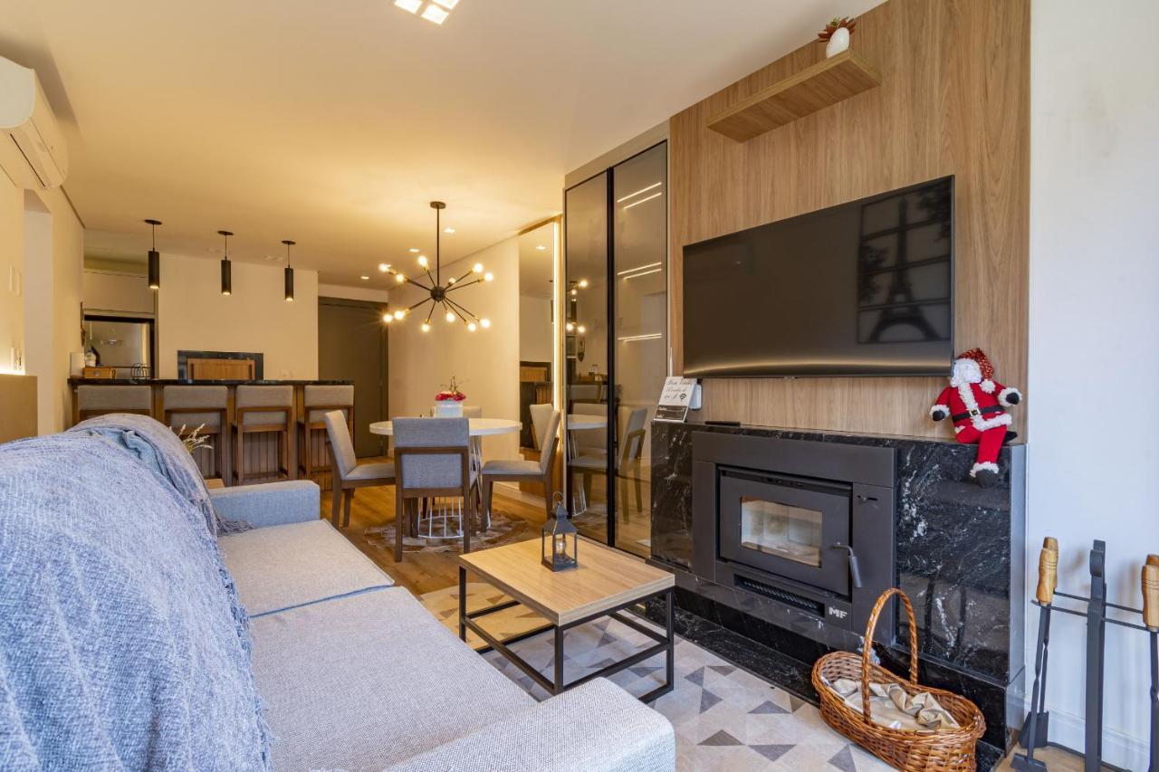 Rosa Edificio Bav Apartman Gramado Kültér fotó