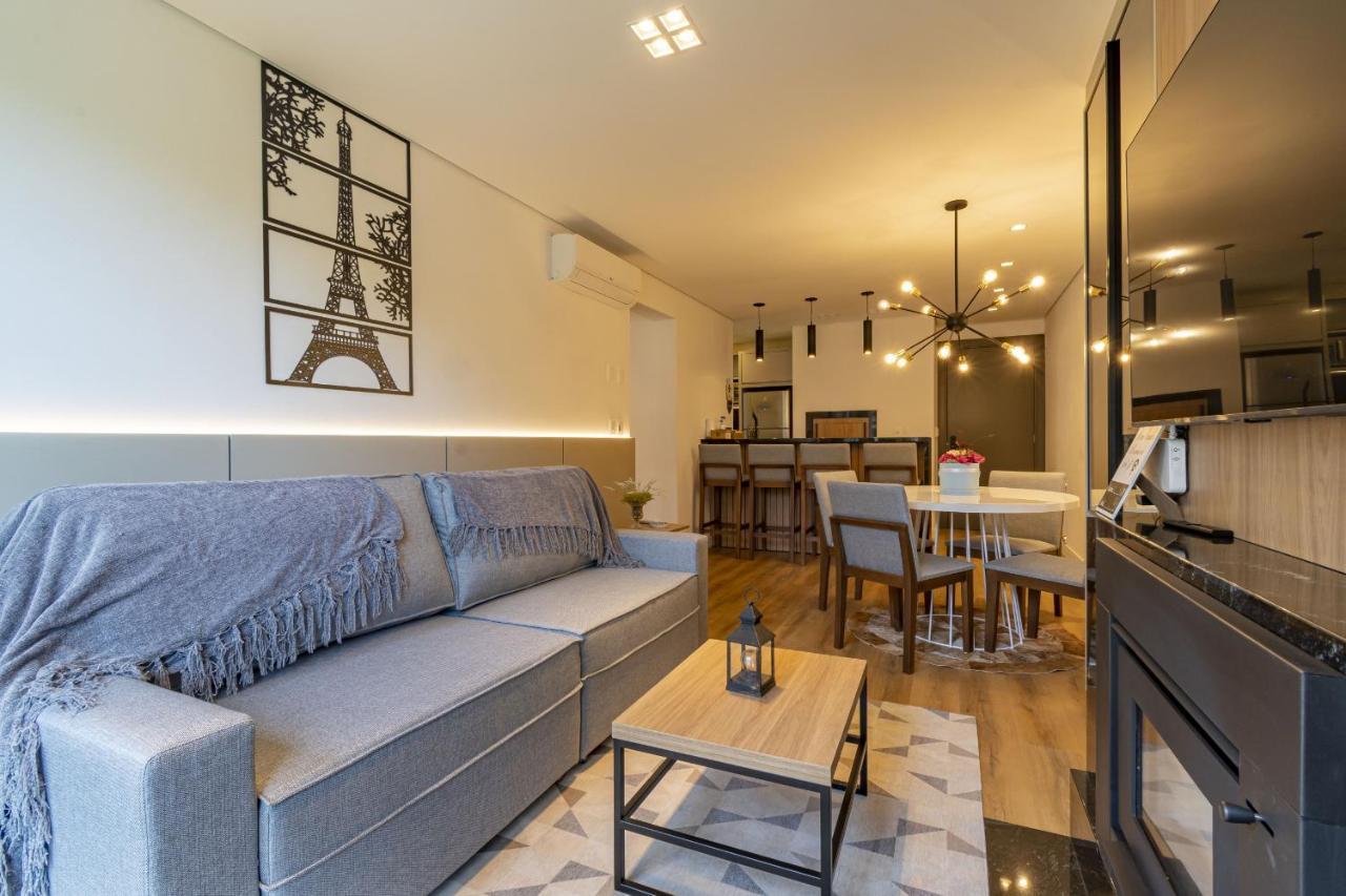 Rosa Edificio Bav Apartman Gramado Kültér fotó