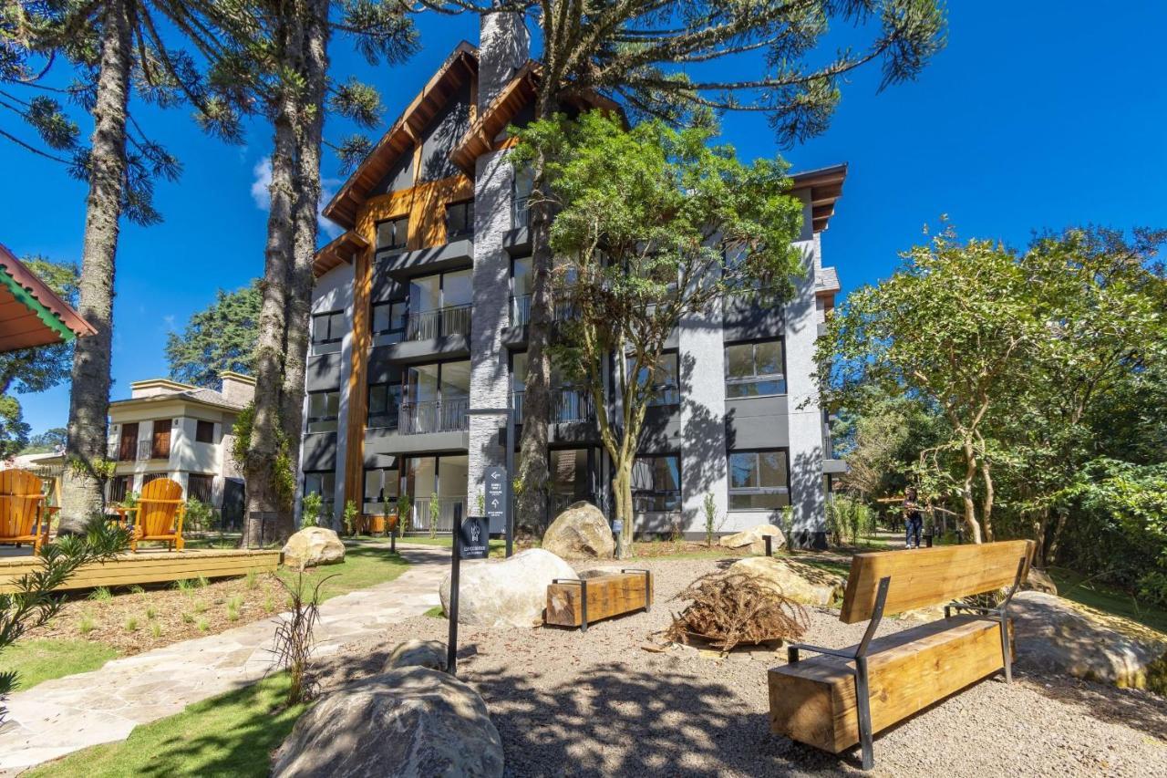 Rosa Edificio Bav Apartman Gramado Kültér fotó