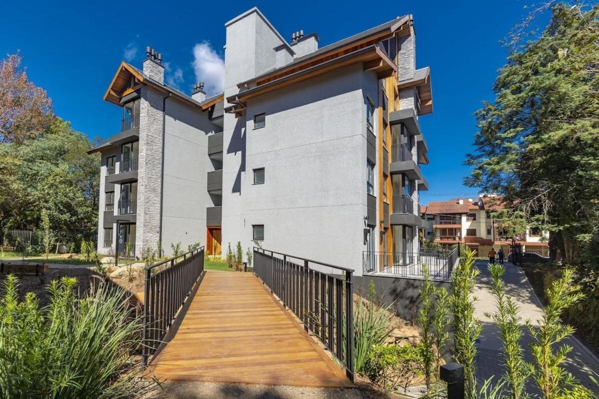 Rosa Edificio Bav Apartman Gramado Kültér fotó