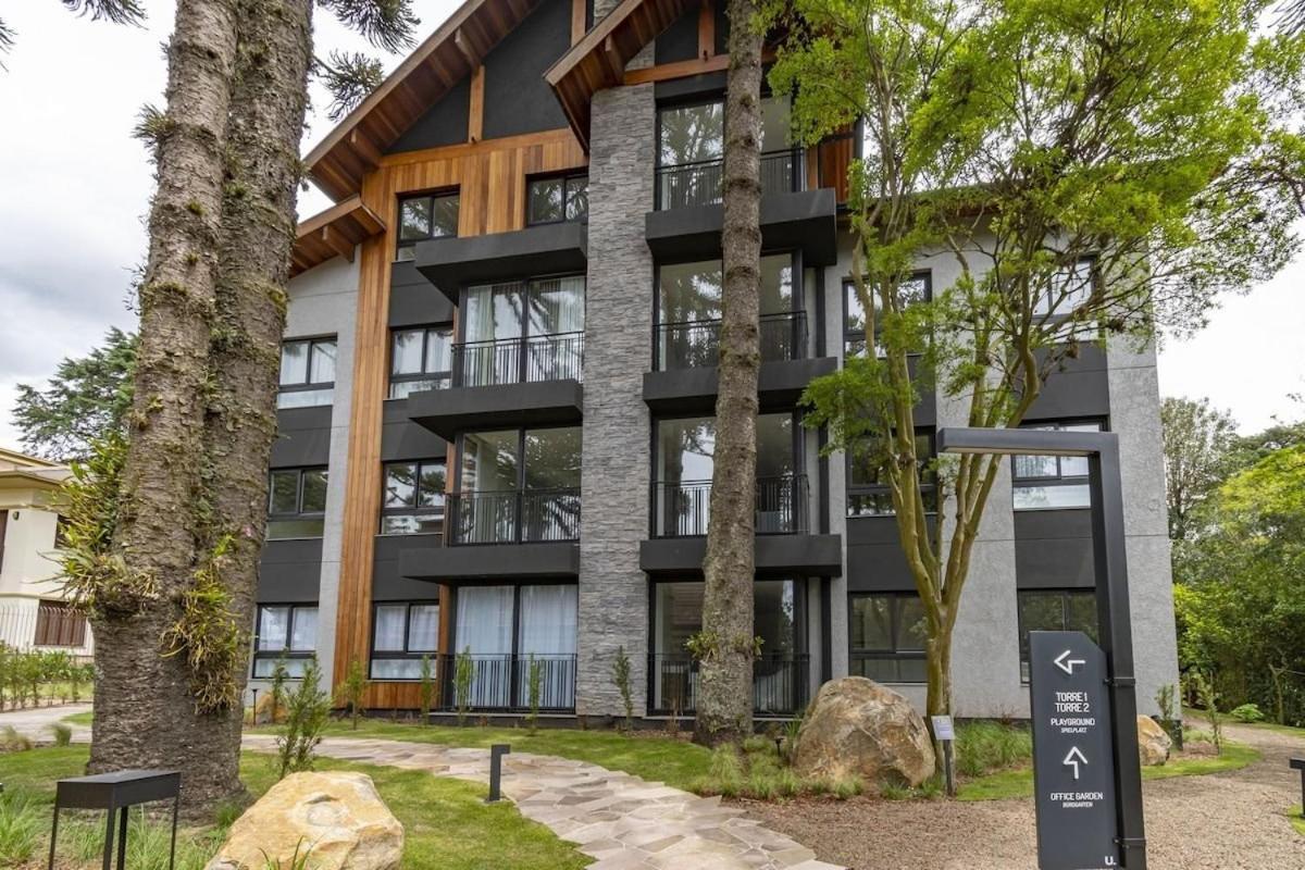Rosa Edificio Bav Apartman Gramado Kültér fotó