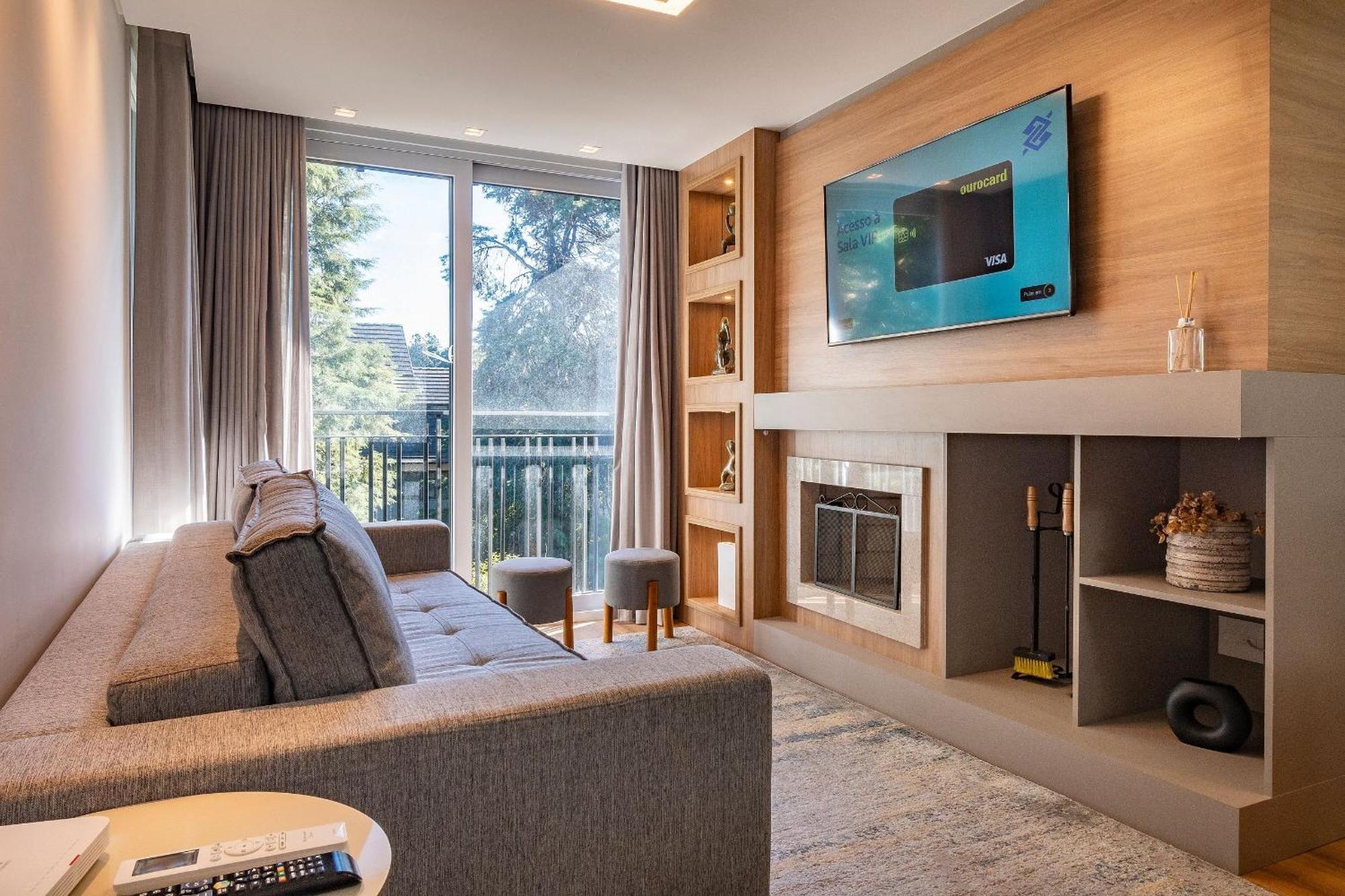 Rosa Edificio Bav Apartman Gramado Kültér fotó