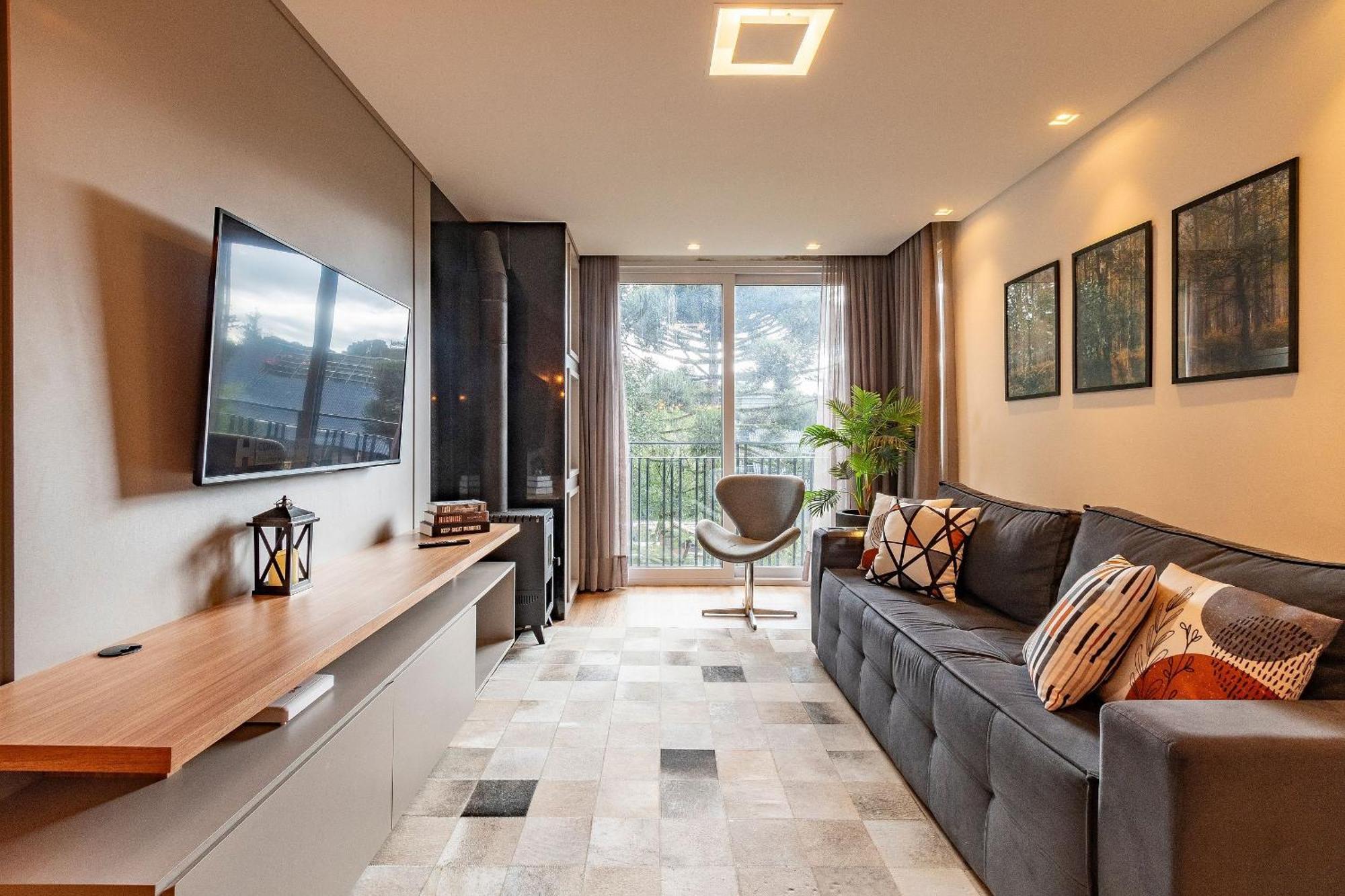 Rosa Edificio Bav Apartman Gramado Kültér fotó